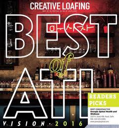 Cover of Creative Loafing "Best of ATL Vision 2016"